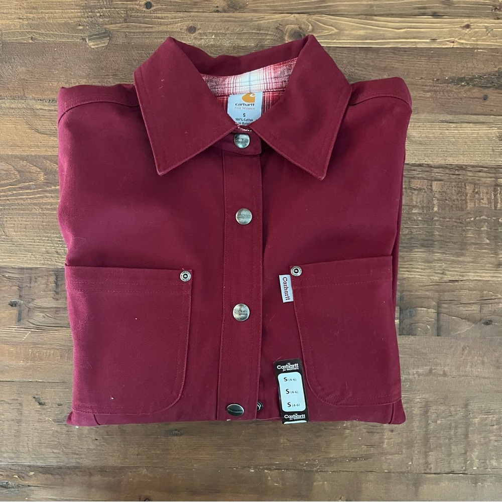 Carhartt Women's Burgundy Jacket
